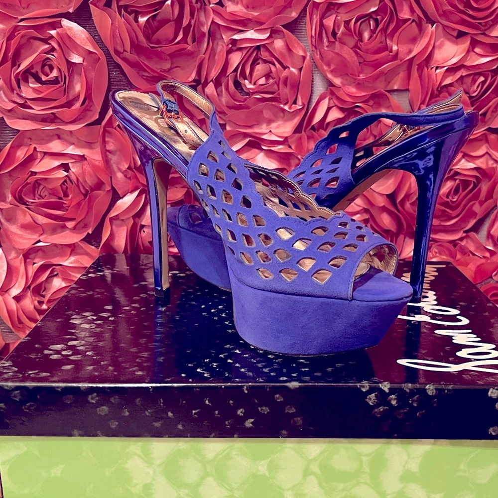 Blue Sam Edelman Heels